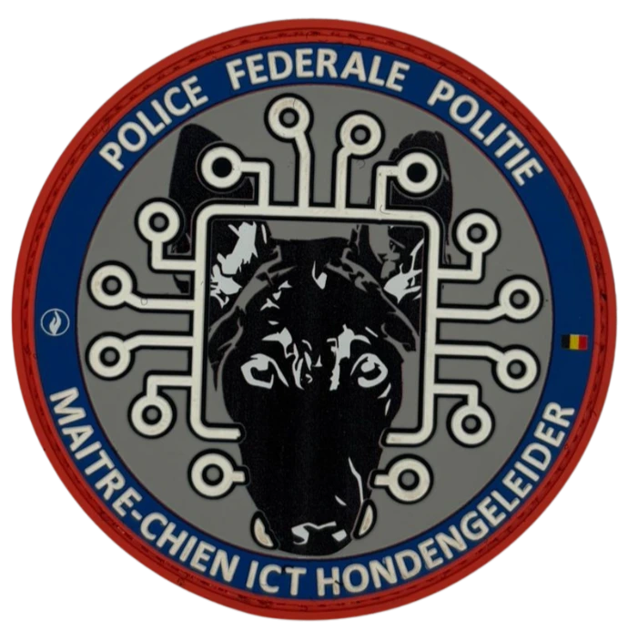 Badge Police Fédérale Maitre-Chien ITC