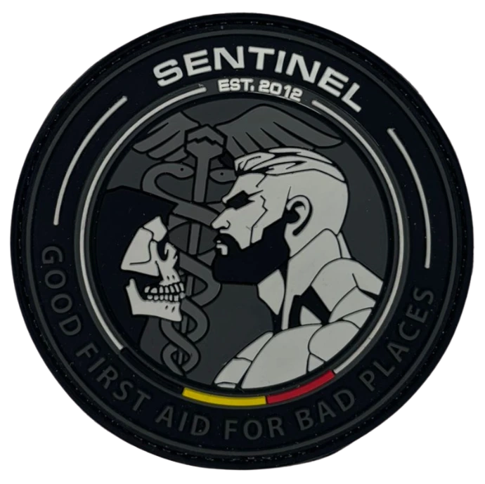 Badge de la société Sentinel