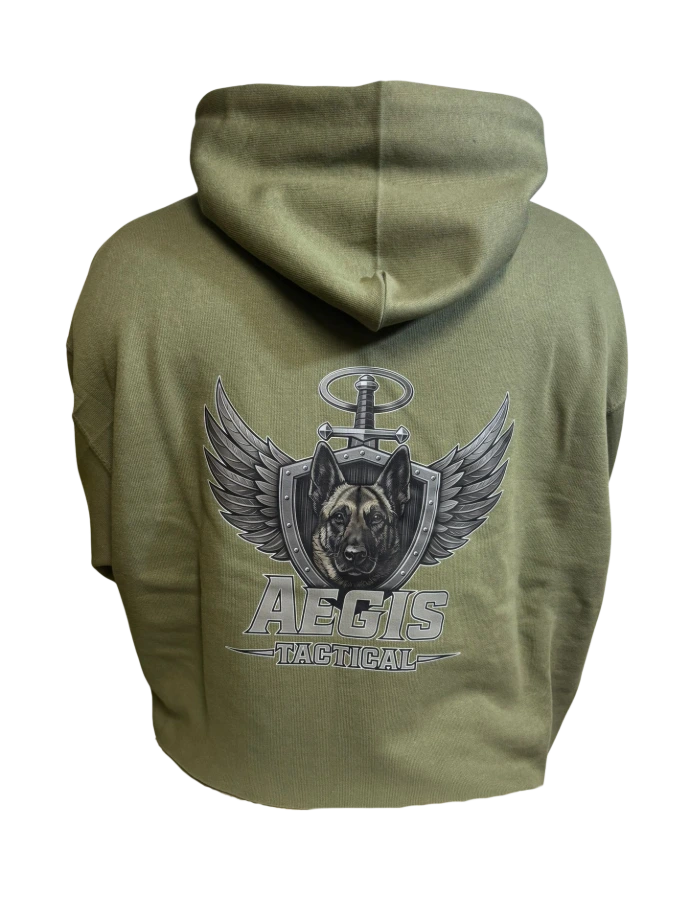 Sweat capuche Aegis Tactical - vue arrière