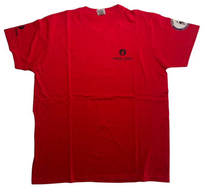 T-shirt police moniteur - vue avant