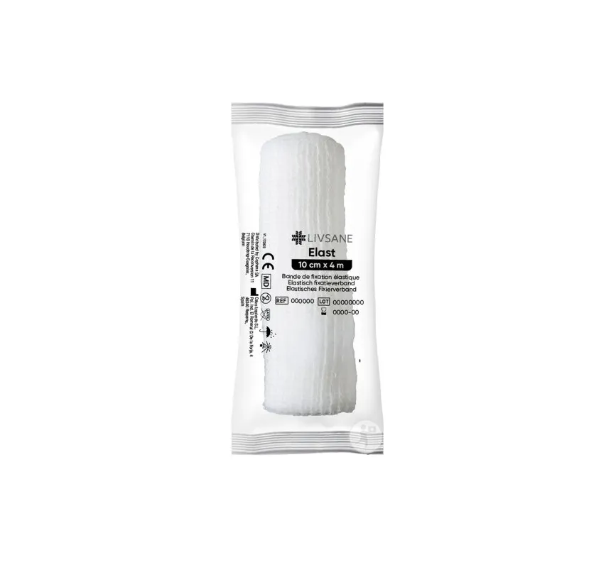 Bandage Élastique 10 cm x 4 m – Livsane