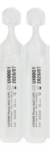 Solution Physiologique NaCl 0,9 % 5 ml – Livsane