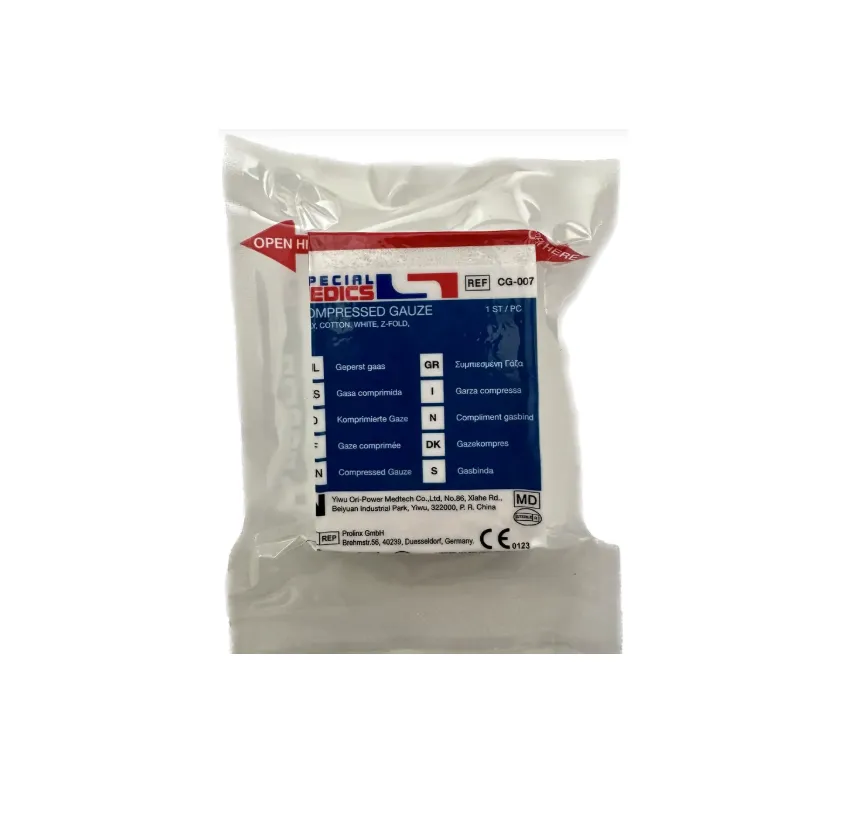 Pansement hémostatique (tressage) - Z-Fold